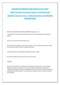 Nursing Informatics Midterm Exam 2026&sol;2027 &vert; 100&plus; Practice Questions with Answers & Detailed Rationales &vert; ANA Standards Study Guide