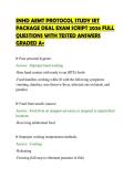 SNHD AEMT PROTOCOL STUDY SET&NewLine;PACKAGE DEAL EXAM SCRIPT 2026 FULL&NewLine;QUESTIONS WITH TESTED ANSWERS&NewLine;GRADED A&plus;&NewLine;