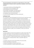 WGU D320 MANAGING CLOUD SECURITY OA EXAM PRACTICE &vert; STUDY GUIDE &vert;&NewLine;COMPREHENSIVE TESTBANK &vert; PRACTICE QUESTIONS & ANSWERS &vert; LATEST UPDATE&NewLine;2026&sol;2027