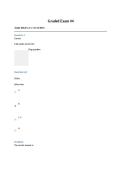 MAT 101  Graded Exam &num;4&vert;&vert;Questions & Answers &vert;&vert; 100&percnt; Correct Answers&period;