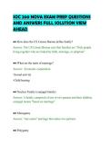 SOC 200 NOVA EXAM PREP QUESTIONS&NewLine;AND ANSWERS FULL SOLUTION VIEW&NewLine;AHEAD