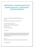 NURS 8022 Exam 3 2026&sol;2027 &vert; 100&plus; Practice Questions with Answers & Detailed Rationales &vert; Advanced Nursing Study Guide