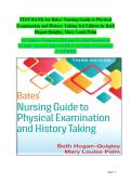 Bates' Nursing Guide to Physical Examination and History Taking&comma; 3rd Edition &vert; Complete Test Bank&semi; Comprehensive Exam Questions & Answers