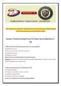 TNCC Proctored Exam with NGN &ndash; 2026&sol;2027&NewLine;&NewLine;250 Practice Questions & Answers with Detailed Rationales &vert; TNCC 9th Edition Aligned &vert; ENA Trauma Nursing Core Course &vert; Updated Edition