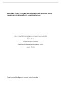 WGU D263 Task 1&comma;2 and 3 Bundle with complete solutions&period;