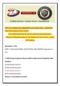 WGU D115 OBJECTIVE ASSESSMENT &lpar;OA&rpar; EXAM 2026 &ndash; COMPLETE PRACTICE EXAM & STUDY GUIDE&NewLine;250 Verified Questions & Answers with Detailed Rationales &vert; Advanced Pathophysiology for the Advanced Practice Nurse &vert; Latest 2026 Update&NewLine;