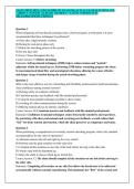 NASM STRETCHING AND FLEXIBILITY EXAM 2026 &vert;ACTUAL EXAM QUESTIONS AND CORRECT ANSWERS &vert; ALREADY GRADED A&plus; &vert; LATEST VERSION &lpar;JUST RELEASED&rpar;&sol;NEWEST UPDATE&excl;&excl;&excl;