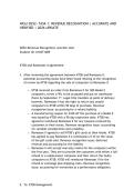 WGU D252- TASK 1&colon; REVENUE RECOGNITION &vert; ACCURATE AND VERIFIED &vert; 2026 UPDATE&NewLine;&NewLine;