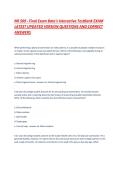 NR 509 - Final Exam Bate-s Interactive TestBank EXAM LATEST UPDATED VERSION QUESTIONS AND CORRECT ANSWERS&period;