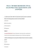 WGU C785 EXAM PACKAGE DEAL 100&percnt; VERIFIED