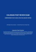&colon; Colorado POST Review Exam &ndash; Comprehensive Study Guide & Practice 2026&sol;2027 Edition