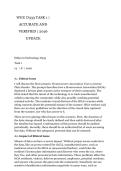WGU D333 TASK 1 &vert; ACCURATE AND VERIFIED &vert; 2026 UPDATE