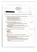BIOLOGY 251 Exam 1 &vert; Questions and Answers &vert; 2026 Revised Update &vert; 100&percnt; Correct -WSU&period;