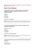 BIOLOGY 251 Exam 1&comma;2&comma;3 and 4 Bundled &vert; 100&percnt; Correct - WSU&period;