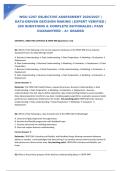WGU C207 OBJECTIVE ASSESSMENT 2026&sol;2027 &vert; DATA-DRIVEN DECISION MAKING &vert; EXPERT VERIFIED &vert; 200 QUESTIONS & COMPLETE RATIONALES &vert; PASS GUARANTEED &ndash; A&plus; GRADED