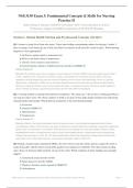 NSG 3130 EXAM 3 ACTUAL 2026&sol;2027 &vert; Fundamental Concepts & Skills II &vert; Verified Q&A &vert; Galen &vert; Pass Guaranteed - A&plus; Graded&NewLine;&NewLine;