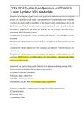 WGU C715 Practice Exam Questions and Answers Latest Updated 2026 Graded A&plus;