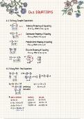 Pre-Algebra Notes