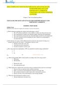 2026 COMPLETE TEST BANK FOR DAVIS ADVANTAGE FOR PATHOPHYSIOLOGY 2ND EDITION BY CAPRIOTTI CHAPTER 1-25&rpar; WITH VERIFIED ANSWERS