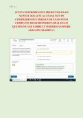 ATI PN COMPREHENSIVE PREDICTOR EXAM &NewLine;NEWEST 2026 ACTUAL EXAM&vert; NGN PN &NewLine;COMPREHENSIVE PREDICTOR EXAM WITH &NewLine;COMPLETE 180 &lpar;SCREENSHOT&rpar; REAL EXAM &NewLine;QUESTIONS AND CORRECT VERIFIED ANSWERS&sol; &NewLine;ALREADY GRADED A&plus; 