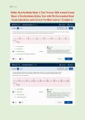 Relias Dysrhythmia Basic A Test Newest 2026 Actual Exam&vert; &NewLine;Basic A Dysrhythmia Relias Test with 50 &lpar;Screenshot&rpar; Real &NewLine;Exam Questions and Correct Verified Answer&sol; Graded A&plus;