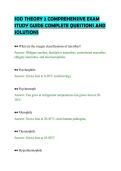 SOD THEORY 2 COMPREHENSIVE EXAM&NewLine;STUDY GUIDE COMPLETE QUESTIONS AND&NewLine;SOLUTIONS&NewLine;