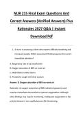 NUR 215 Final Exam Questions And &NewLine;Correct Answers &lpar;Verified Answers&rpar; Plus &NewLine;Rationales 2027 Q&A &vert; Instant &NewLine;Download Pdf 