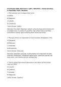 UT Arlington BIOL 2457 Exam 2 &lpar;pdf&rpar; &vert; 2026&sol;2027 &vert;  Human Anatomy & Physiology I Q&A &vert; Anatomy