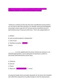 CPHQ Test Questions and Answers 2026&sol;2027 &vert; Certified Professional in Healthcare Quality Exam&NewLine;