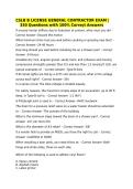 CSLB B License General Contractor Exam 330 Questions and Correct Answers 2026&sol;2027&NewLine;