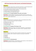 ADN Exam Questions With Answers and detailed Rationales