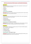 ADN Exam Questions With Answers and detailed Rationales
