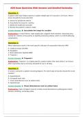 ADN Exam Questions With Answers and detailed Rationales