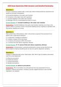ADN Exam Questions With Answers and detailed Rationales