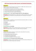 ADN Exam Questions With Answers and detailed Rationales