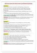 ADN Exam Questions With Answers and detailed Rationales