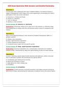 ADN Exam Questions With Answers and detailed Rationales