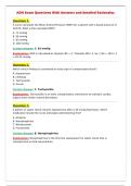ADN Exam Questions With Answers and detailed Rationales