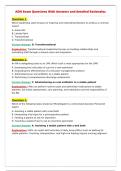 ADN Exam Questions With Answers and detailed Rationales