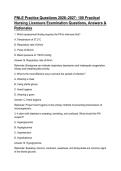 PNLE Practice Questions 2026&ndash;2027&colon; 100 Practical Nursing Licensure Examination Questions&comma; Answers & Rationales