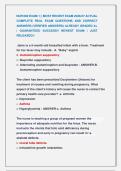 NUR 600 EXAM 1 &vert;&vert; MOST RECENT EXAM 2026&sol;27 ACTUAL &NewLine;COMPLETE REAL EXAM QUESTIONS AND CORRECT &NewLine;ANSWERS &lpar;VERIFIED ANSWERS&rpar; ALREADY GRADED A&plus; &NewLine;&vert; GUARANTEED SUCCESS&excl;&excl; NEWEST EXAM &vert; JUST &NewLine;RELEASED&excl;&excl; 