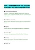 WGU C202 EXAMINATION TEST VERIFIED&NewLine;QUESTIONS AND SOLUTIONS GRADED A&plus;