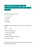 WGU C202 TEST BANK UPDATED&NewLine;COMPLETE QUESTIONS WITH ACCURATE&NewLine;ANSWERS&NewLine;