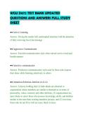 WGU D072 TEST BANK UPDATED&NewLine;QUESTIONS AND ANSWERS FULL STUDY&NewLine;SHEET&NewLine;