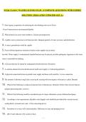 TCEQ CLASS C WATER LICENSE EXAM  &vert; COMPLETE QUESTIONS WITH EXPERT SOLUTION &vert; 2026 LATEST UPDATED GET A&plus;