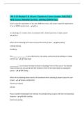 CM 2113 Module 5 & 6 Exam &vert;Questions &lpar;Latest Update 2026&vert;2027&rpar;&NewLine;With Correct Detailed Answers &vert;Verified &lpar;100&percnt; Pass&rpar;