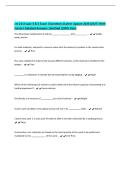 cm 2113 quiz 3 & 4 Exam &vert;Questions &lpar;Latest Update 2026&vert;2027&rpar; With&NewLine;Correct Detailed Answers &vert;Verified &lpar;100&percnt; Pass&rpar;