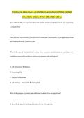 WORKDAY PRO EXAM  &vert; COMPLETE QUESTIONS WITH EXPERT SOLUTION &vert; 2026 LATEST UPDATED GET A&plus;
