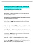 Cognitive Behavioral Therapy &lpar;CBT&rpar;&colon; Key Concepts&comma; Techniques&comma; and&NewLine;Treatment Phases Exam &vert;Questions &lpar;Latest Update 2026&vert;2027&rpar; With&NewLine;Correct Detailed Answers &vert;Verified &lpar;100&percnt; Pass&rpar;