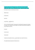 Cognitive Behavioral Therapy Exam &vert;Questions &lpar;Latest Update&NewLine;2026&vert;2027&rpar; With Correct Detailed Answers &vert;Verified &lpar;100&percnt; Pass&rpar;
